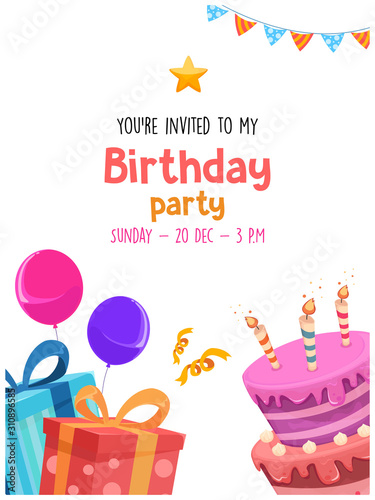 BIRTHDAY INVITATION CARD