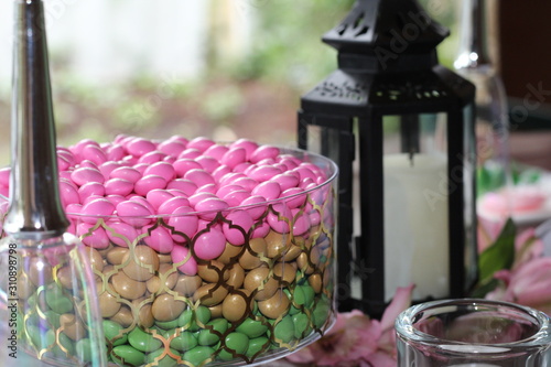 Sweet decorative candy for a party