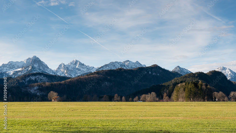 Fototapeta premium Fussen - Baviera