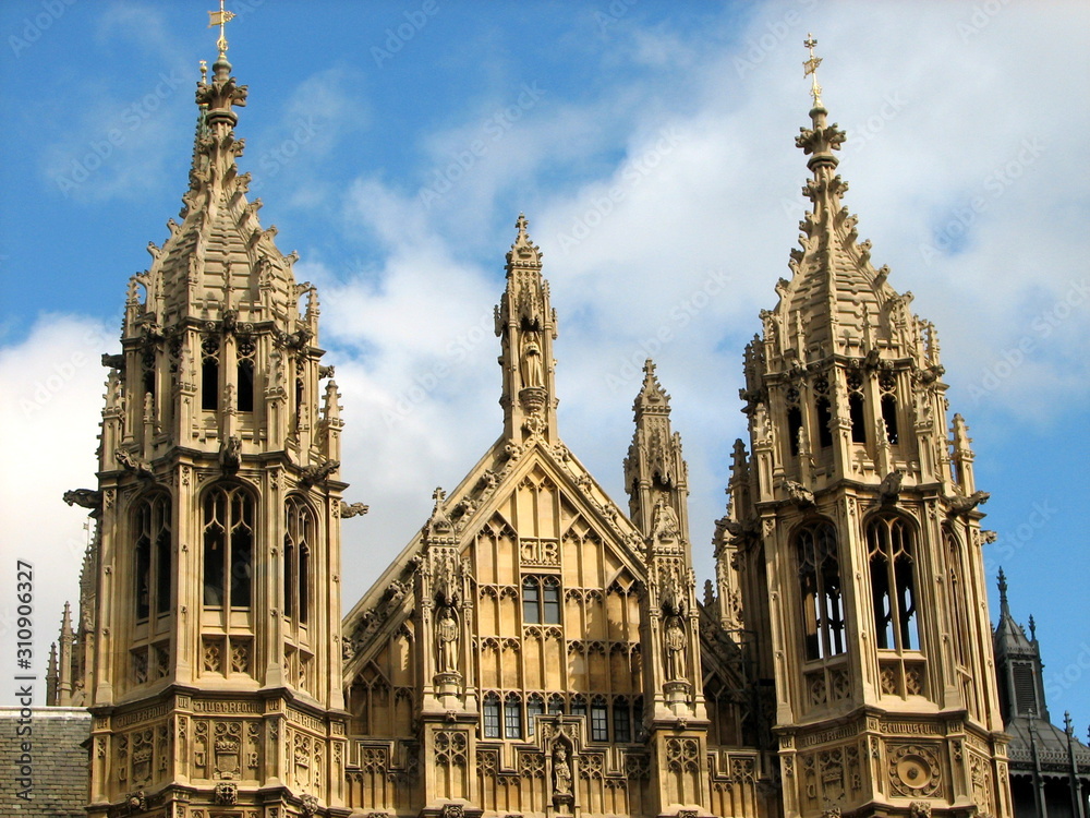 Gothic Cathedral Spires, London