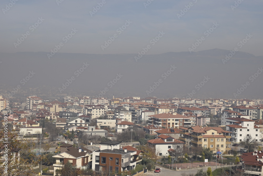 A view of the city of Denizli
