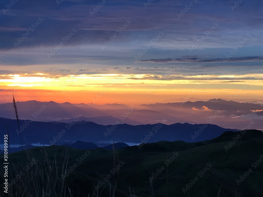 Obraz premium Mount Pulag, philippines