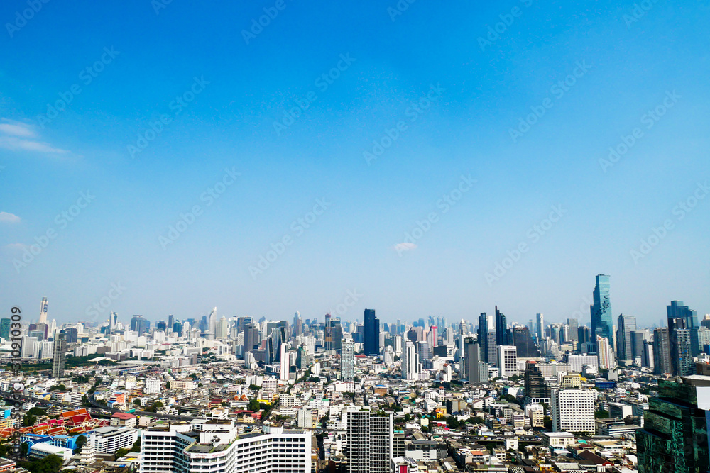 beautiful panorama cityscape of Bangkok city,Thailand beautiful panorama cityscape of Bangkok city,Thailand