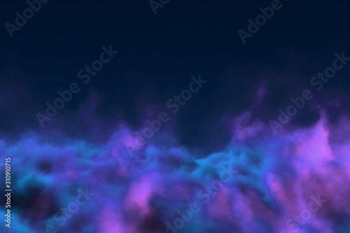 Abstract background design illustration of space heaven concept with lights bokeh effect you can use for decoration purposes