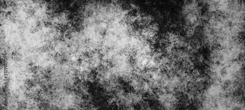 Abstract modern black and white monochrome gritty grunge background texture