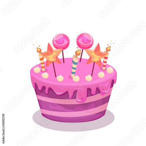 cartoon cake