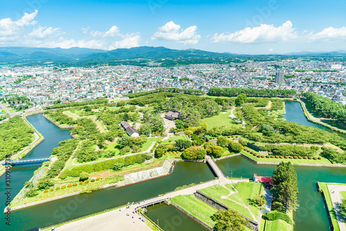 北海道の夏 函館 特別史跡 五稜郭跡