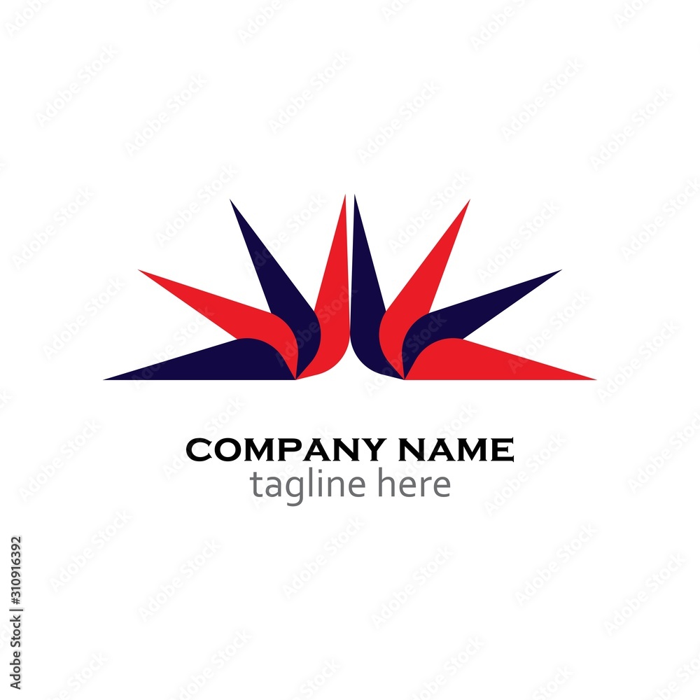 Business Element icon, Corporate vector logo design template