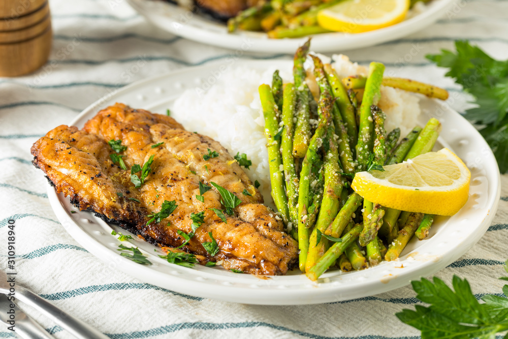 Homemade Sauteed Whitefish Dinner