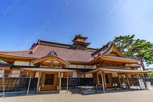北海道の夏 函館 特別史跡 五稜郭跡 箱館奉行所