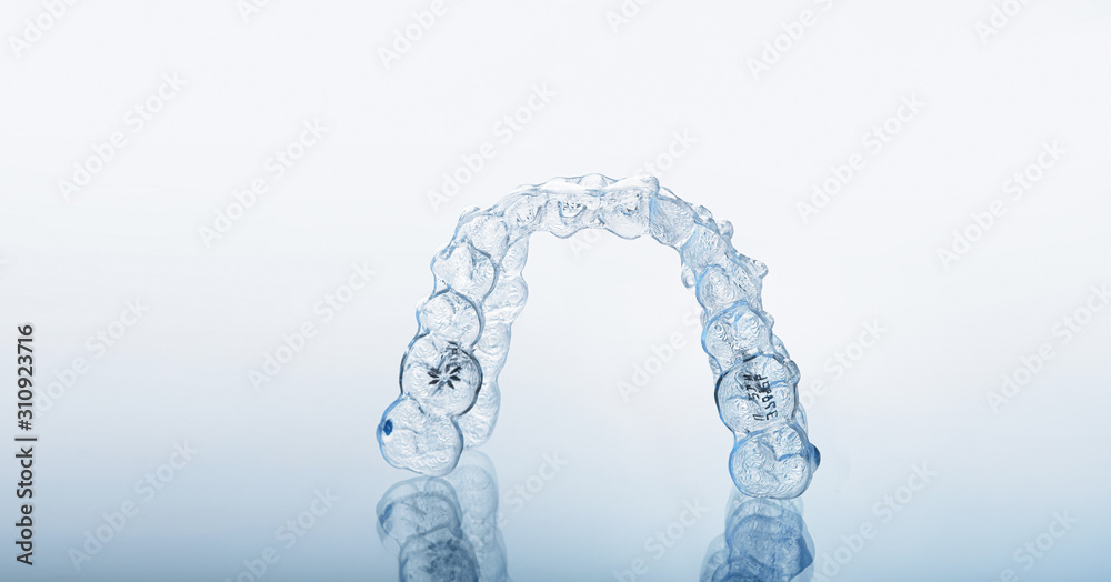 Invisible Dental Teeth Bracket Tooth Aligners. Invisalign Braces ...