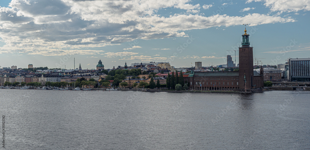 Panoramic view of Stockholm, Sweden