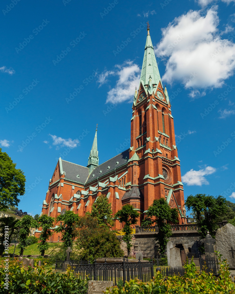 Saint Johannes Church (Johannes Kyrka) in Stockholm, Sweden