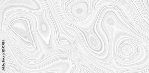 Abstract grey white waves and lines pattern. Futuristic template background. 