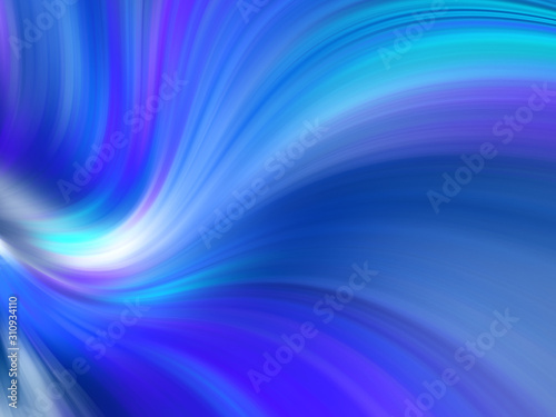  Abstract blue liquid wave background