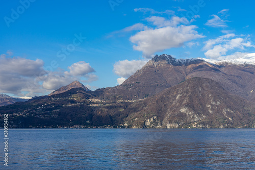 Beautiful Landscape lake Como - near Bellagio photo