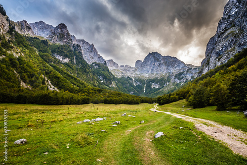 Landscape of Prokletije National - Montenegro photo