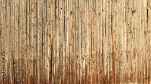 Full frame old weathered natural wood boards texture background