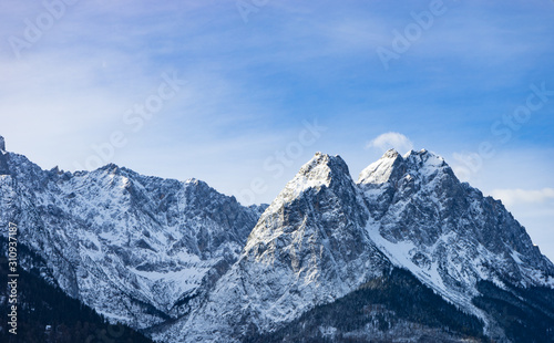 mountains in winter © Stephen