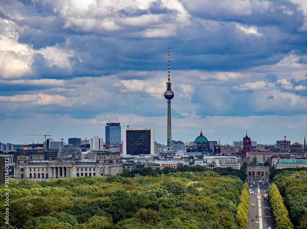 Naklejka premium Impressions from the metropolis of Berlin