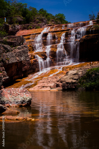Riachinho Waterfall, Chapada Diamantina National Park, Bahia, Brazil