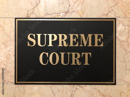 Supreme Court Sign