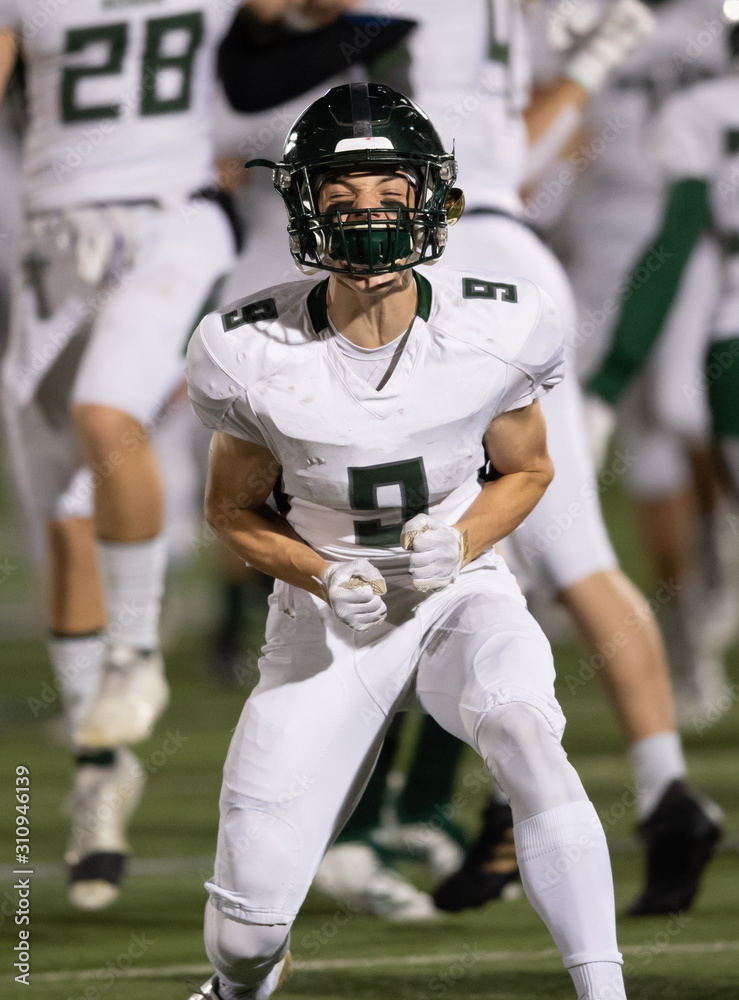 Action photos of football players making amazing plays during a football game Action photos of football players making amazing plays during a football game