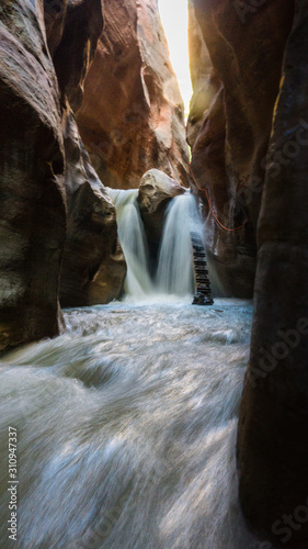 Kanarraville Falls in Kanarraville, Utah, USA photo