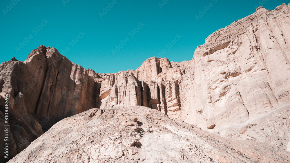 Obraz premium The famous Zabriskie Point in Death Valley National Park, California, USA