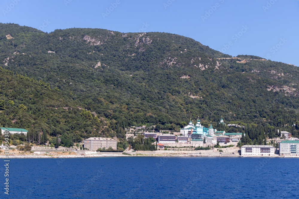 Saint Panteleimon Monastery at Mount Athos, Greece