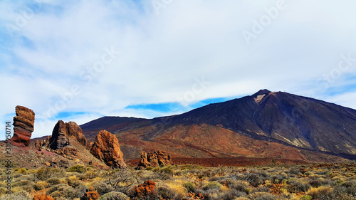 Teide, wulkan, wyspa, Teneryfa, Hiszpania