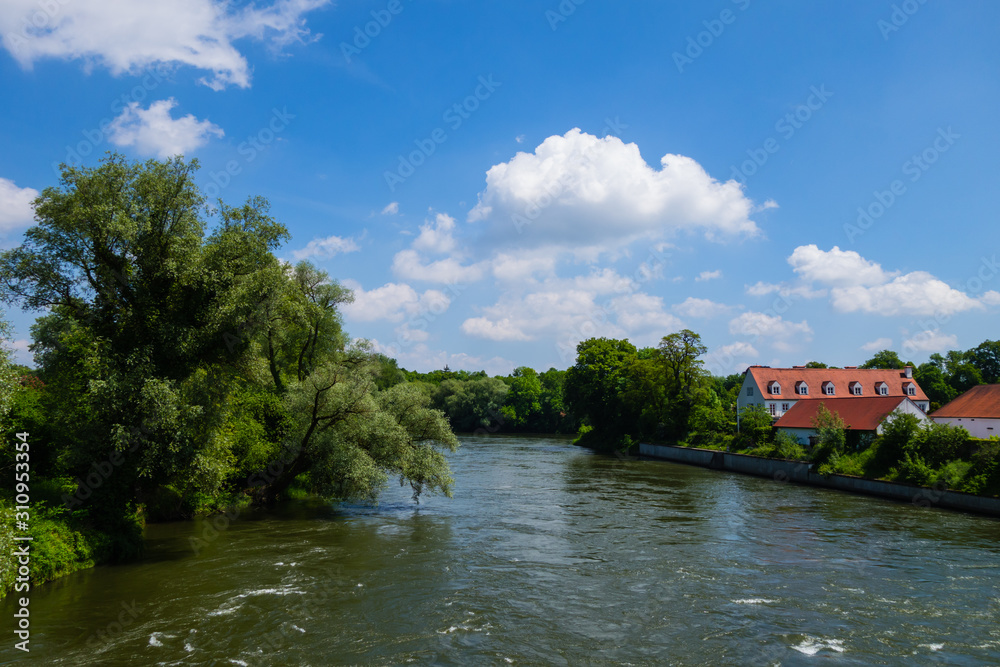 Obraz premium Donau Neuburg 