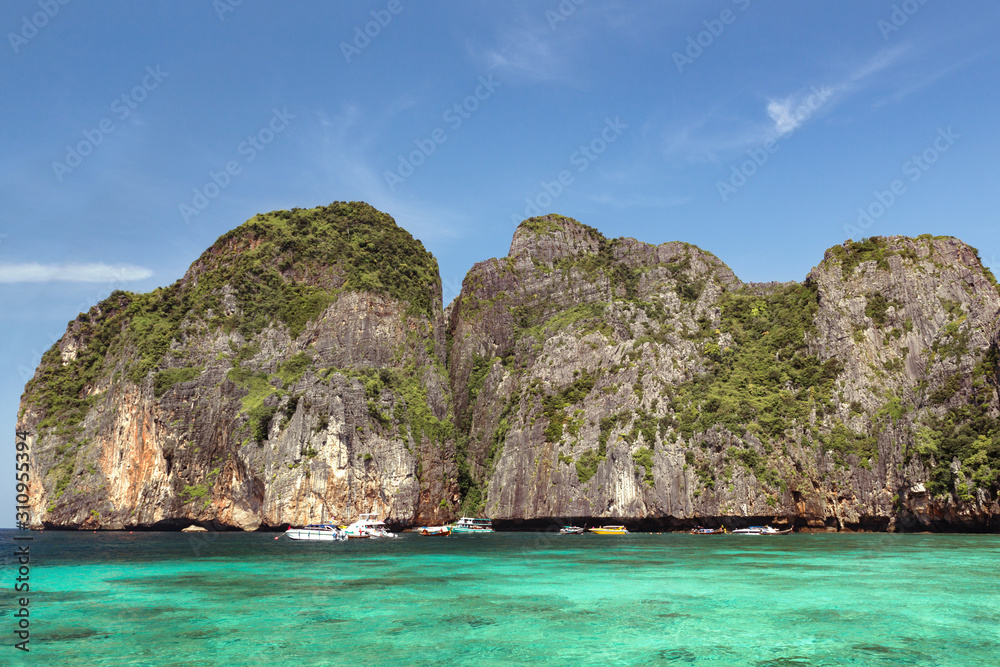 Phi Phi Islands on summer day, Thailand