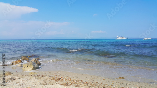 Chalkidiki Grecja plaża morze