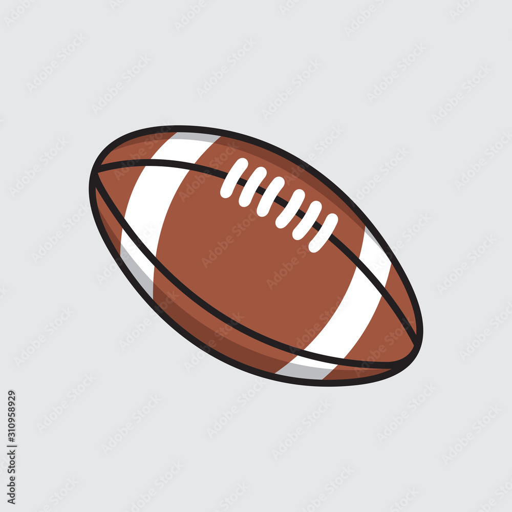 American Football Vector American Football Vector