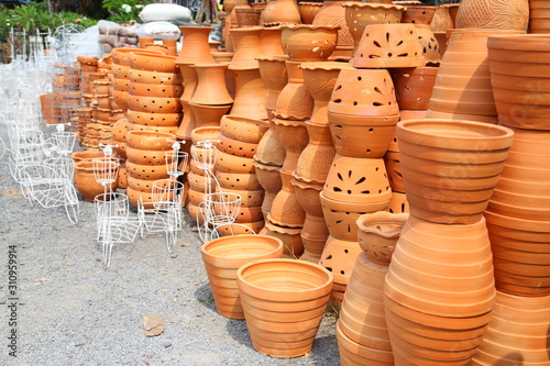 flower pots for sale © Suwit