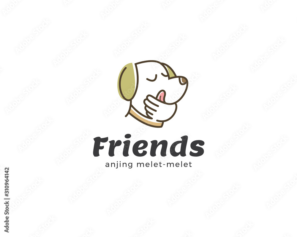 Pet friend logo design Pet friend logo design
