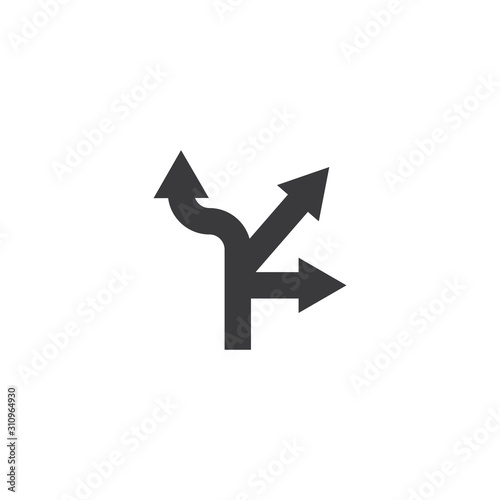 Arrow sign Logo Template vector symbol