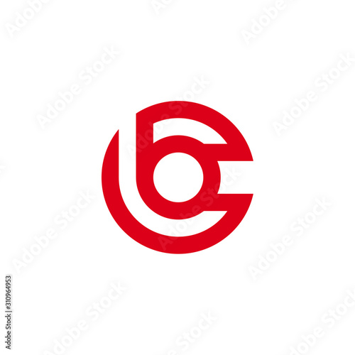 Free Download BC letter logo design circle - GFXLoad