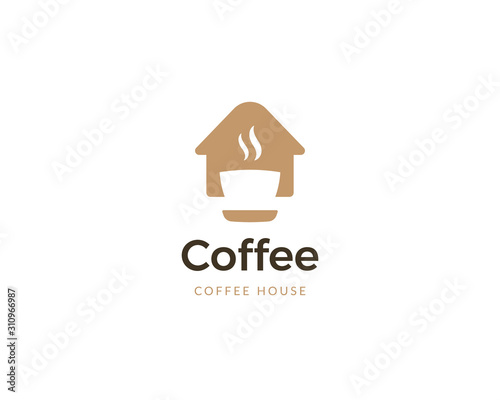 Coffee house logo design