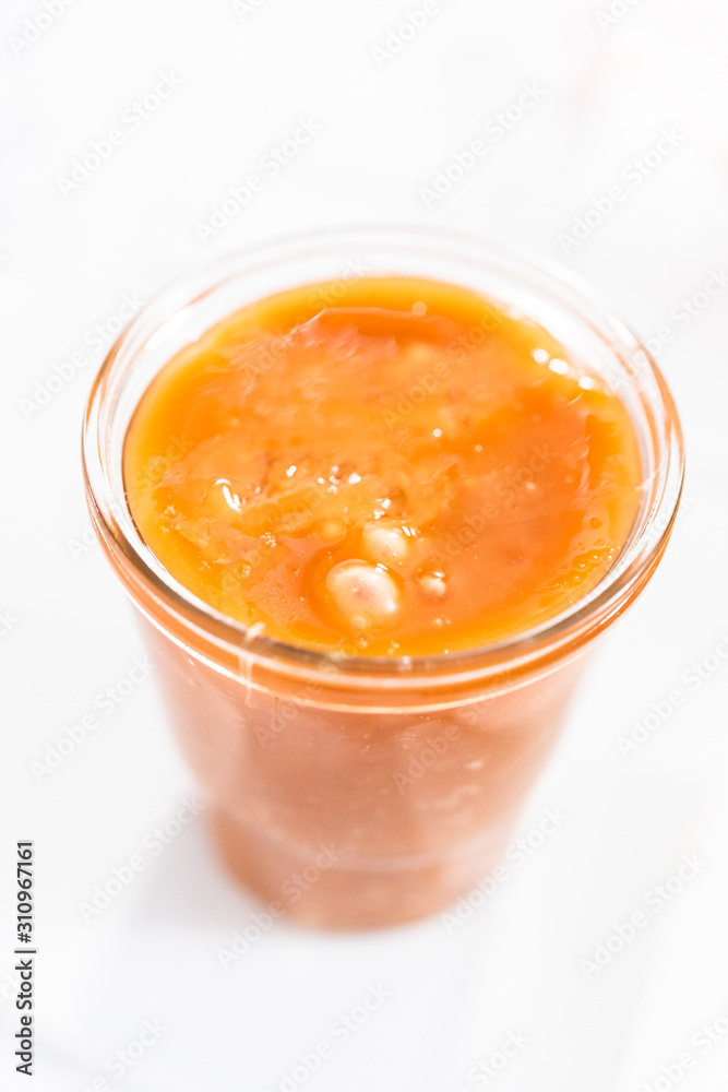 Homemade caramel Homemade caramel