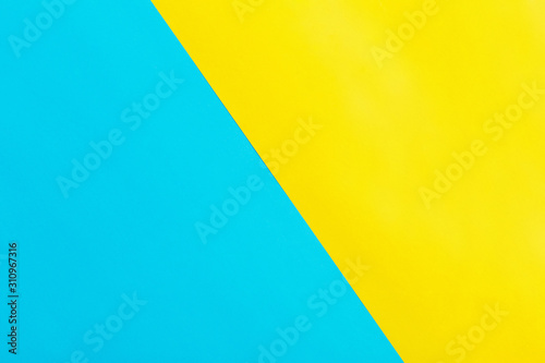 blue and yellow paper background