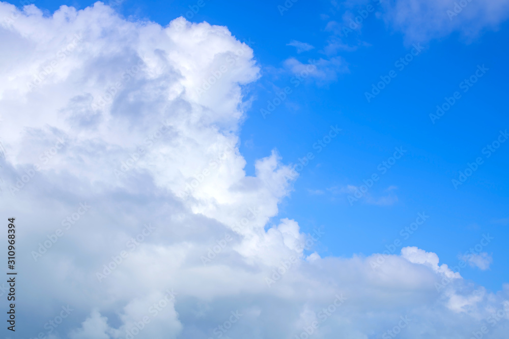 Sky and clouds with a beautiful light in the morning Sky and clouds with a beautiful light in the morning