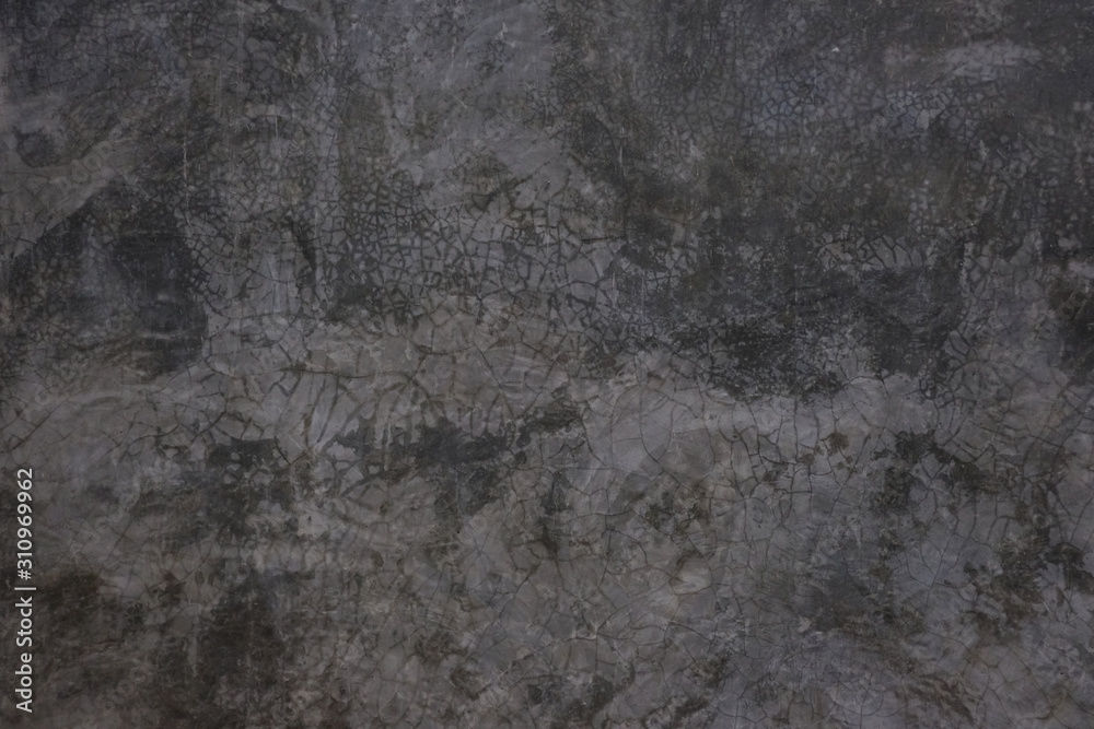 Naklejka premium abstract grunge gray cement concrete texture background. crack wall texture for interior design, copy space for text, loft style.