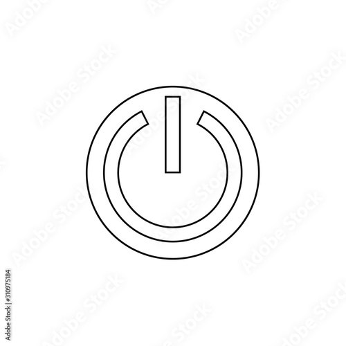 off button icon vector illustration for website and design icon