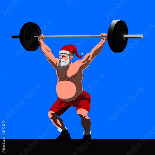 santa claus crossfit
