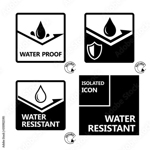 Icon WATER RESISTANT