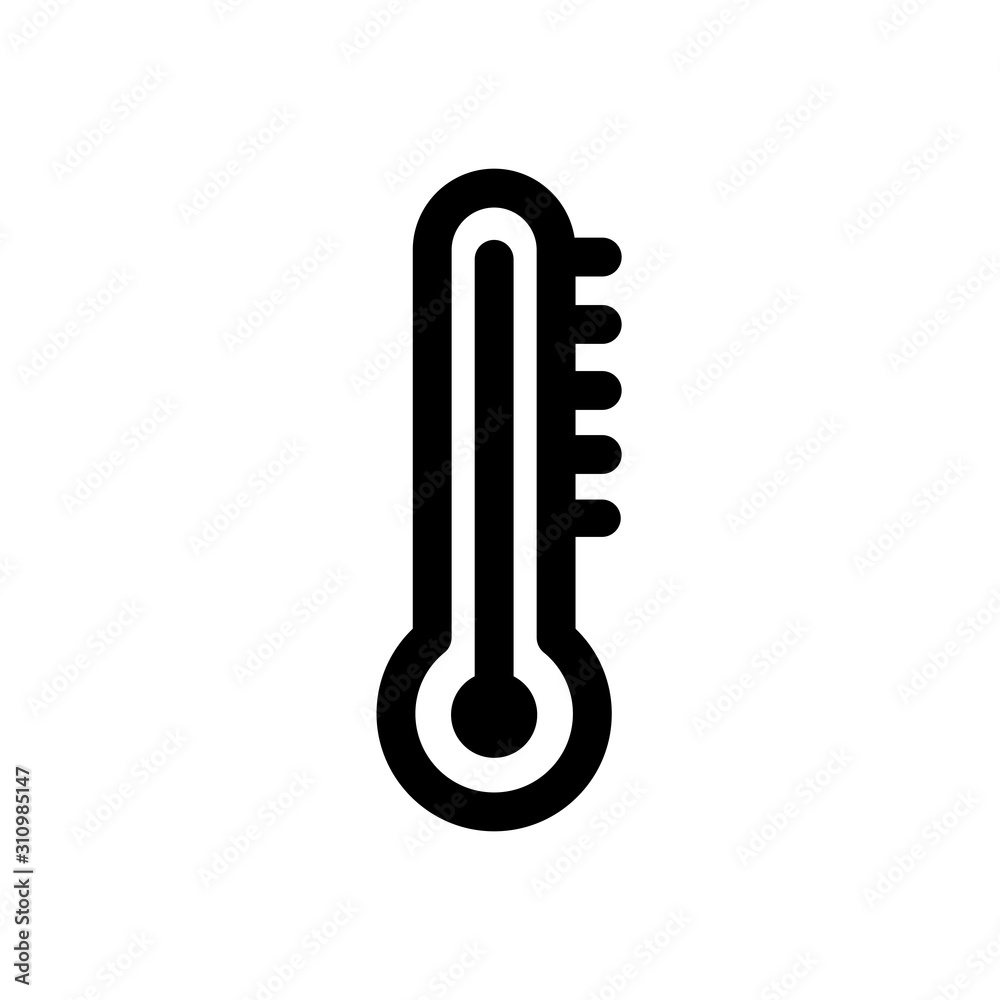 Thermometer icon , vector illustration Thermometer icon , vector illustration