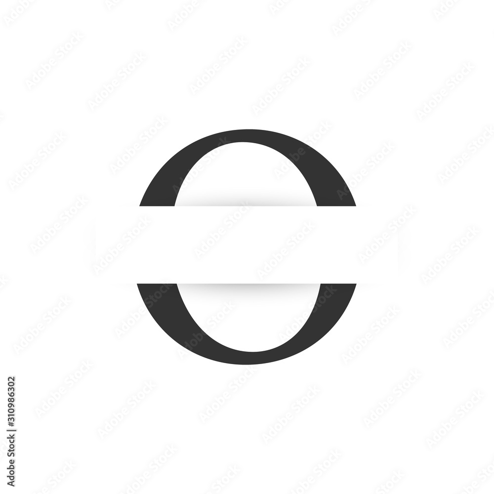 vector paper cut initial letter o logo design template vector paper cut initial letter o logo design template