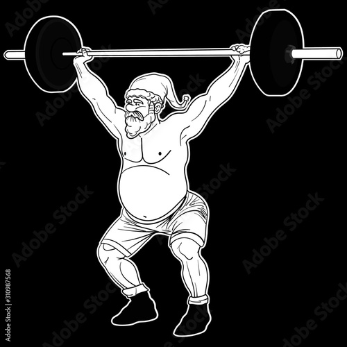 santa claus crossfit